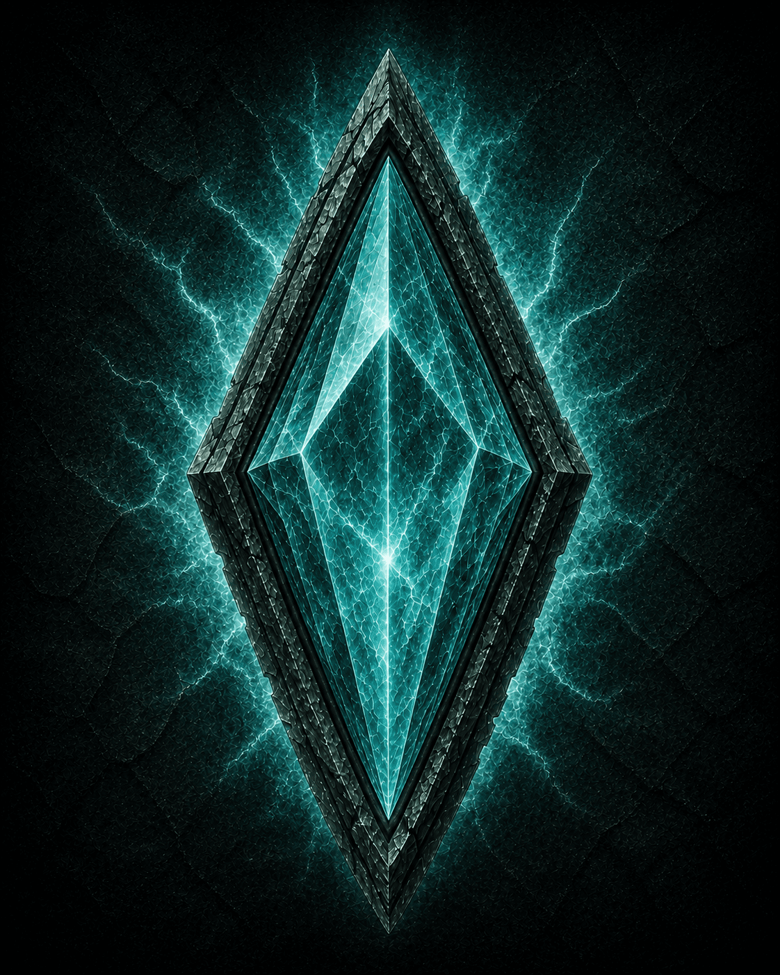 Sea-green / moonlit turquoise — grace, intelligence, tides, song, hidden mercy